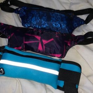 ❤️3-, fanny packs or waist belts ❤️